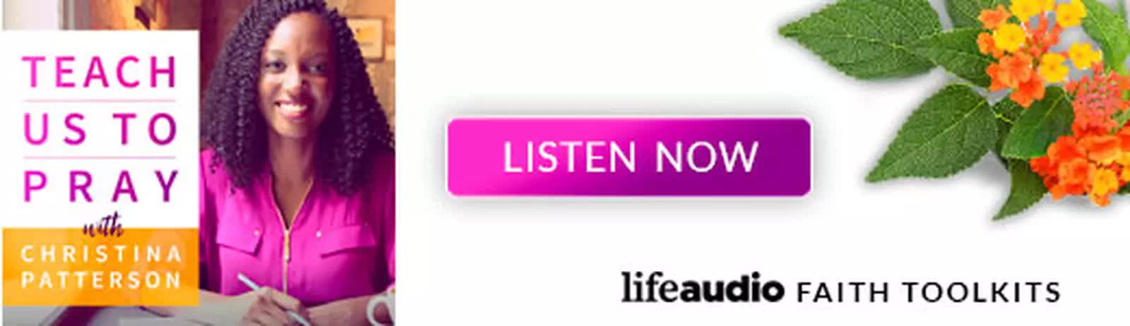 Teach Us to Pray Podcast 520 Banner Ad