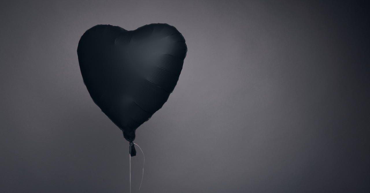 Black balloon