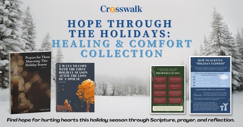 Hope through the Holidays: Infographic, Scriptures, Prayers, and Guided Reflection Journal