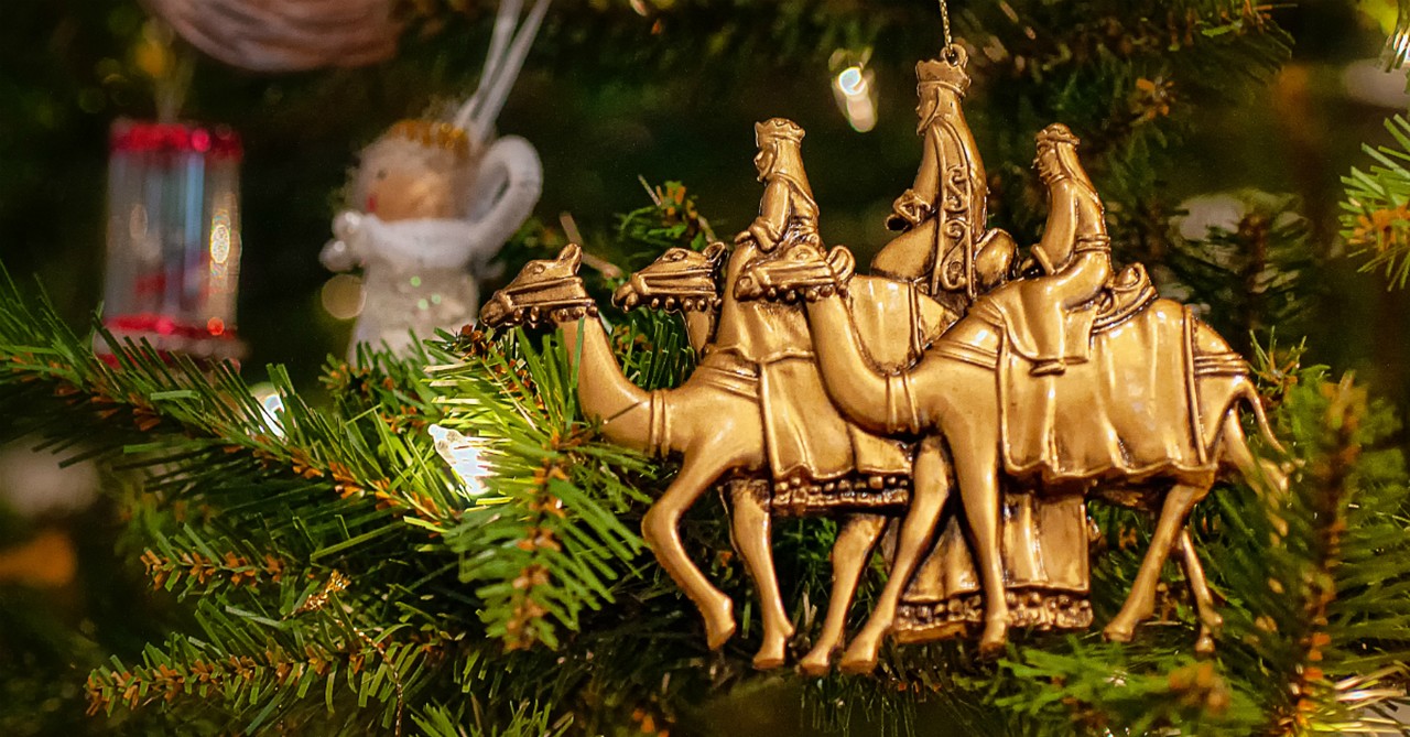 three wise men magi christmas ornament