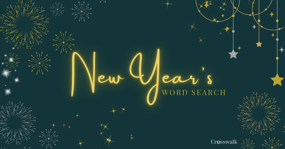 New Year's Word Search Printable